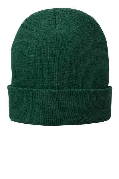 Fleece-Lined Knit Cap