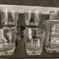 Laser engraved 5 piece--One 750mL Decanter and Four 11oz Whiskey glass set