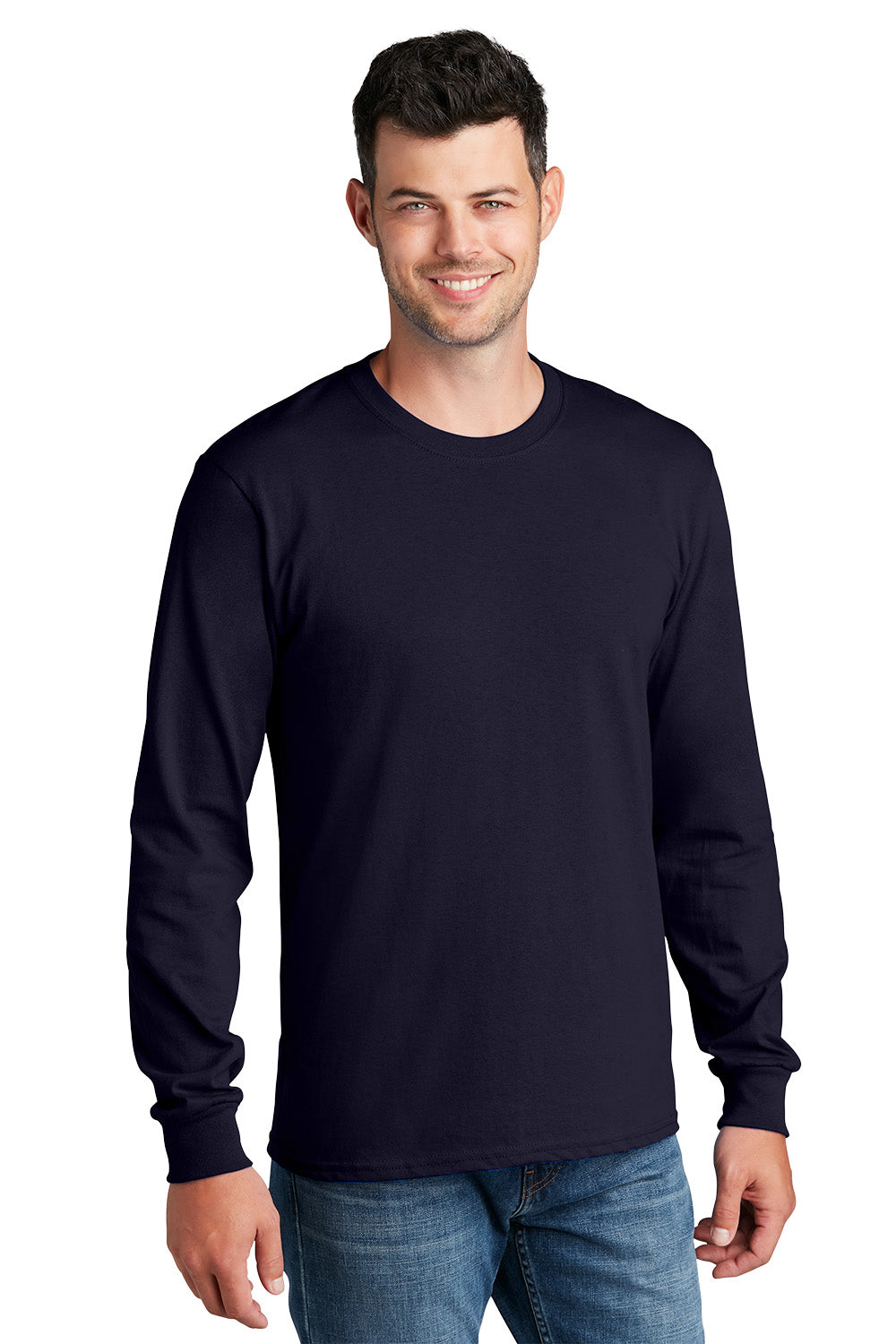 Port Authority Long Sleeve Core Cotton Tee. PC54LS