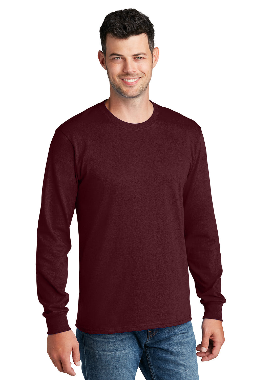 Port Authority Long Sleeve Core Cotton Tee. PC54LS