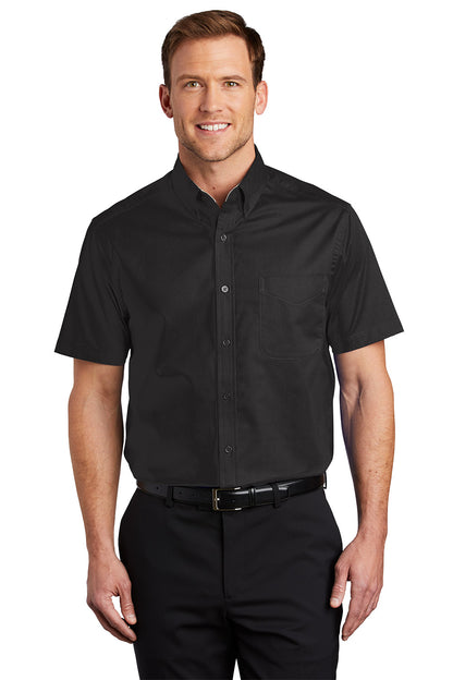 Port Authority® S508 Short Sleeve Easy Care Shirt Embroidered