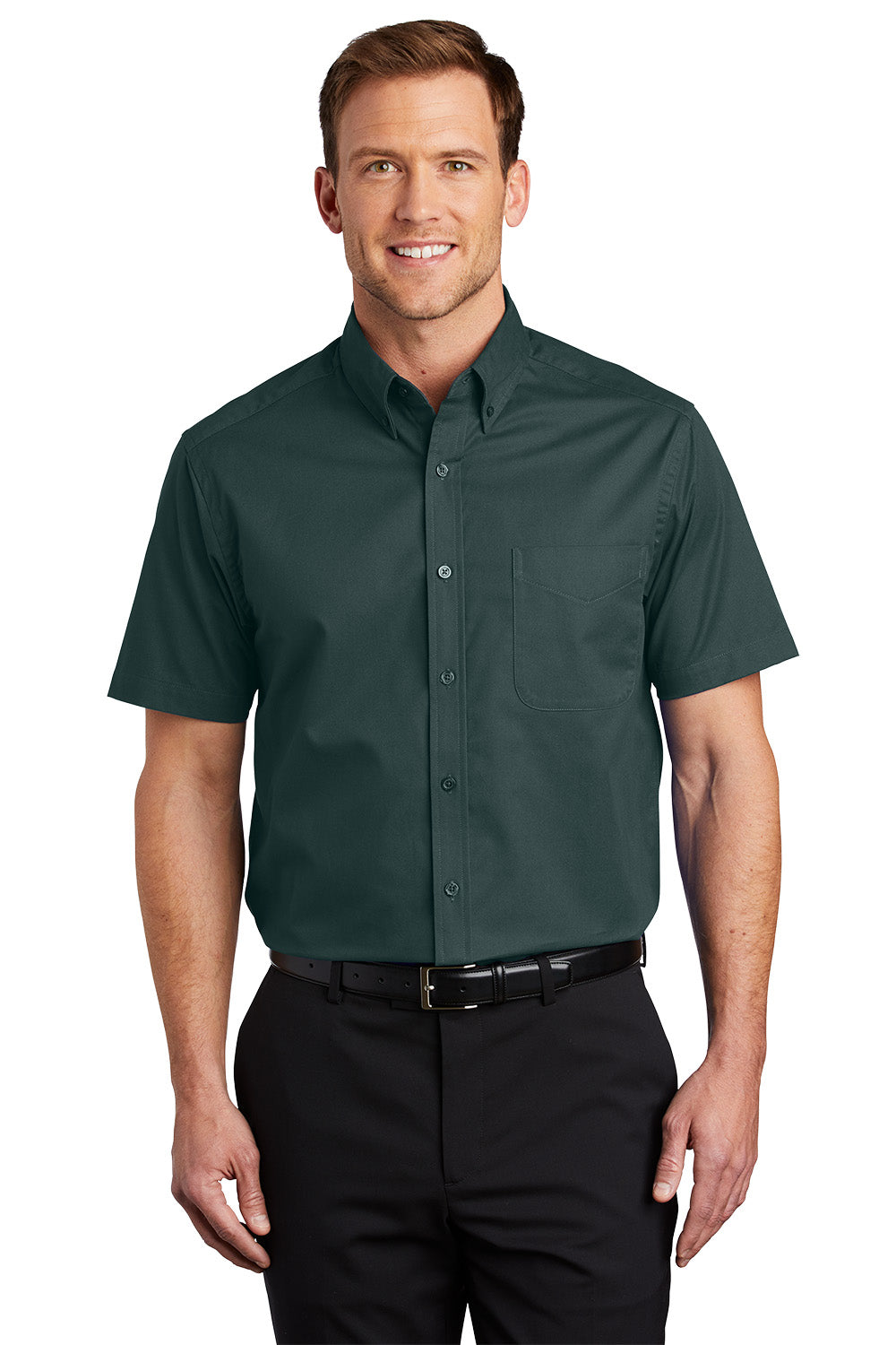 Port Authority® S508 Short Sleeve Easy Care Shirt Embroidered