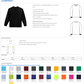 Port Authority Long Sleeve Core Cotton Tee. PC54LS