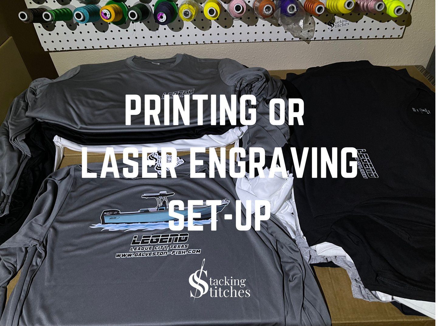 Printing and/or Laser Engraving - Setup Fee