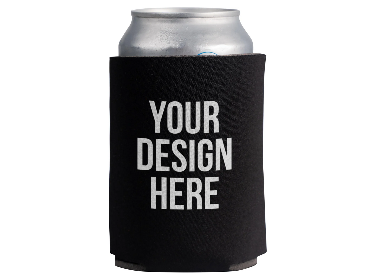 12oz Foldable Foam Koozies Printed with your Custom Logo in Full Color