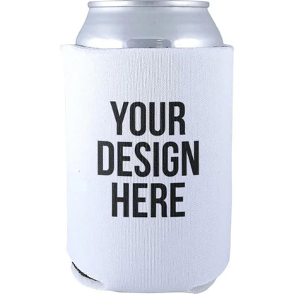 12oz Foldable Foam Koozies Printed with your Custom Logo in Full Color