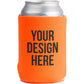 12oz Foldable Foam Koozies Printed with your Custom Logo in Full Color