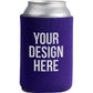 12oz Foldable Foam Koozies Printed with your Custom Logo in Full Color