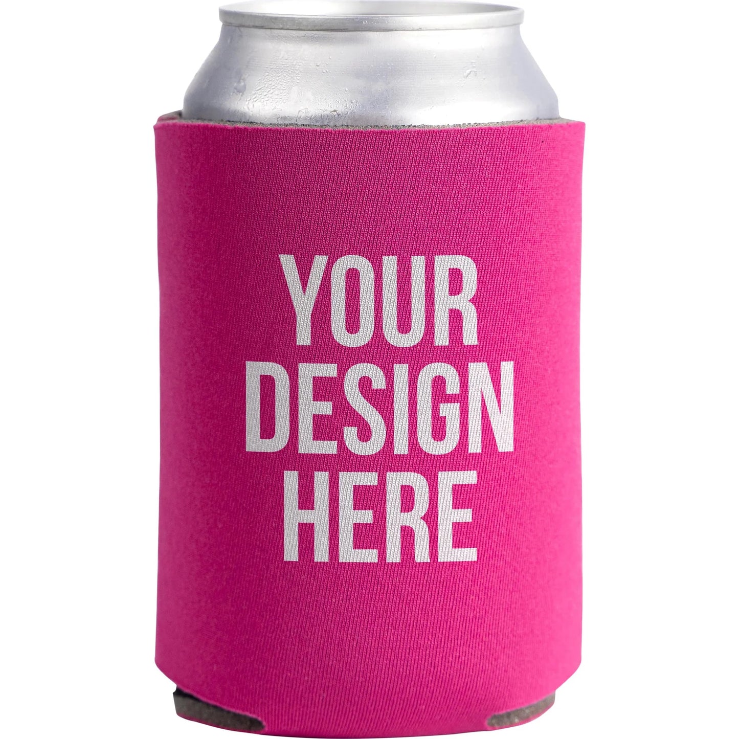 12oz Foldable Foam Koozies Printed with your Custom Logo in Full Color