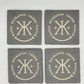 Slate Coasters Custom Laser Engraved
